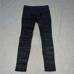Charcoal Heathered Women's Fleece Leggings